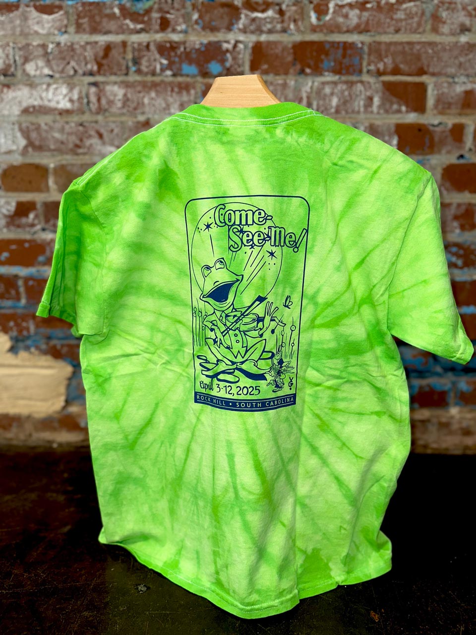 Come-See-Me-Festival-Souveniers-T-Shirts-Youth-Tie-Dye-Back
